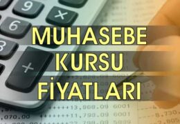 Muhasebe Kursu Fiyatları