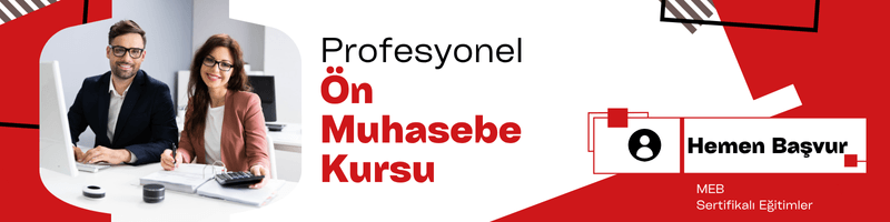 ön muhasebe kursu istanbul