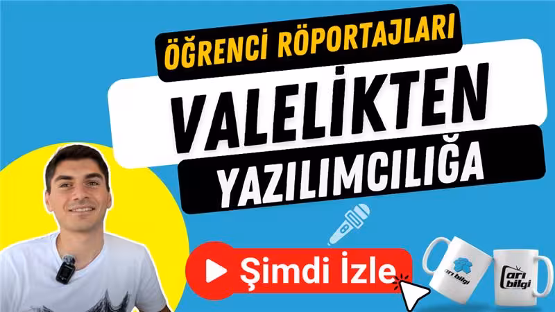 Valelikten Yazılımcılığa